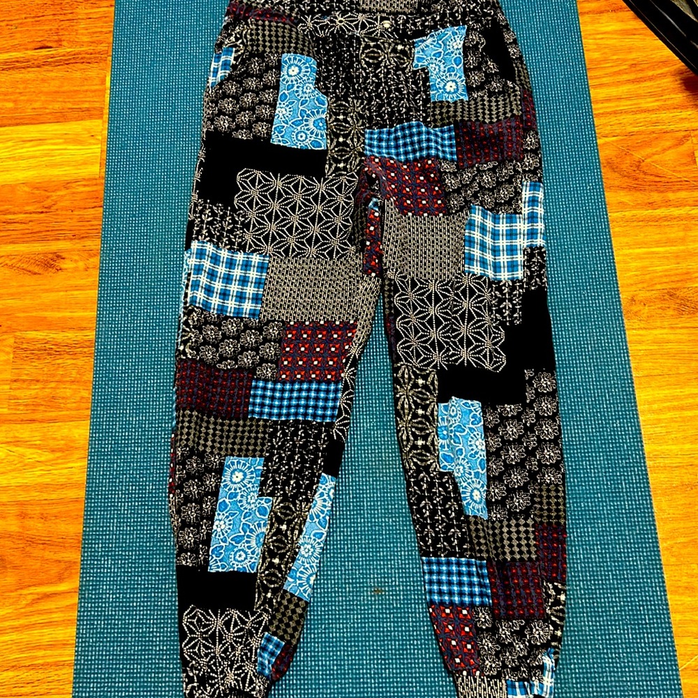 Xs Boho Patterned Pants - image 1